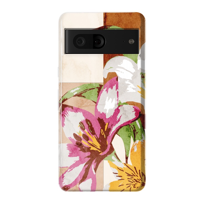 Pixel 7 StrongFit Floral Insiration by Creativeaxle