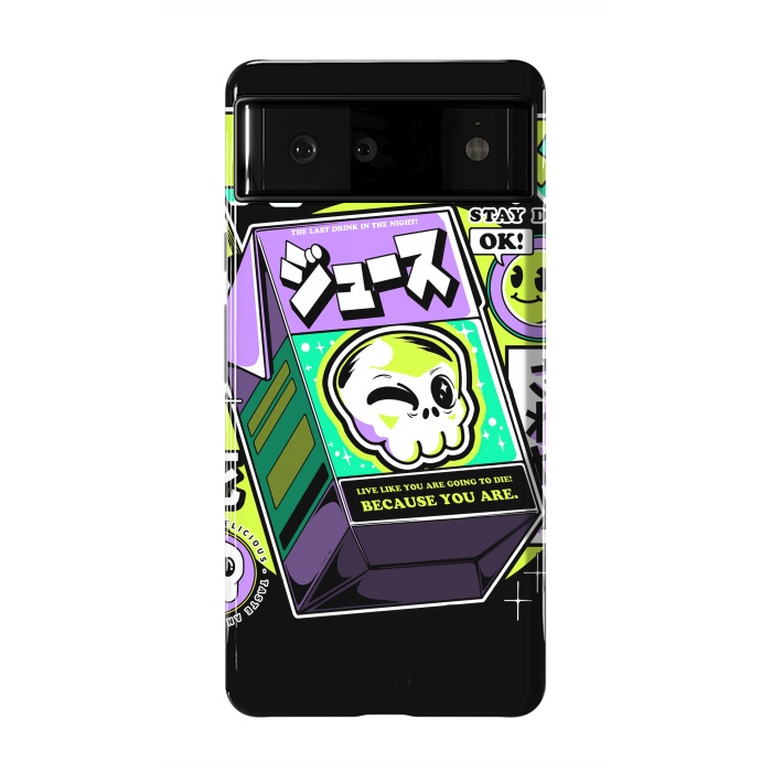 Pixel 6 StrongFit Japanese Juice by Ilustrata