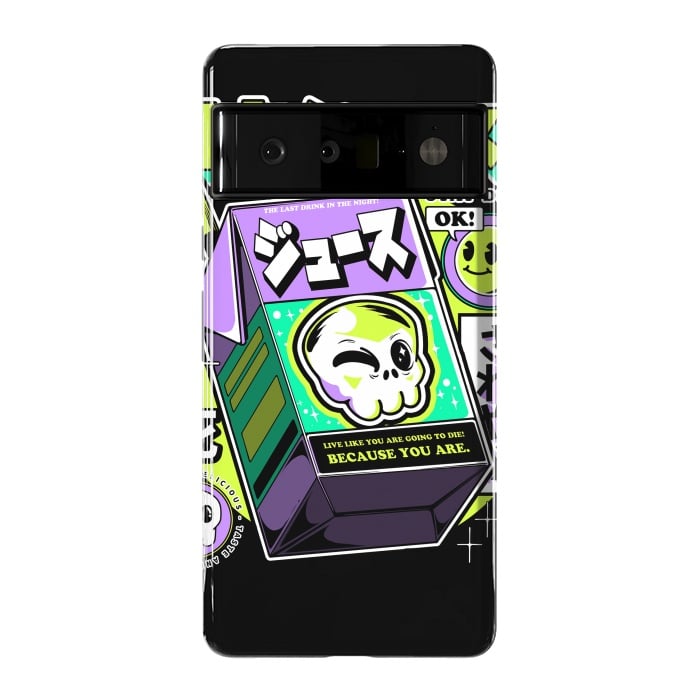 Pixel 6 Pro StrongFit Japanese Juice by Ilustrata