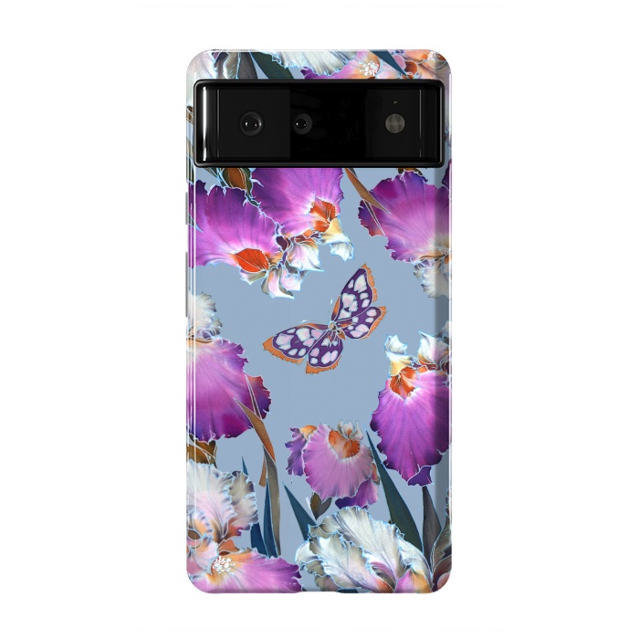Pixel 6 StrongFit purple lilac flowers by haroulita