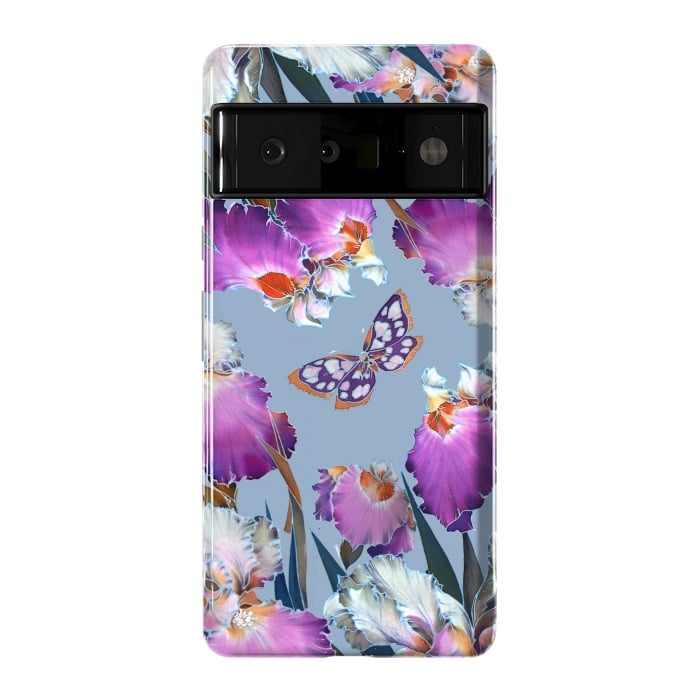 Pixel 6 Pro StrongFit purple lilac flowers by haroulita