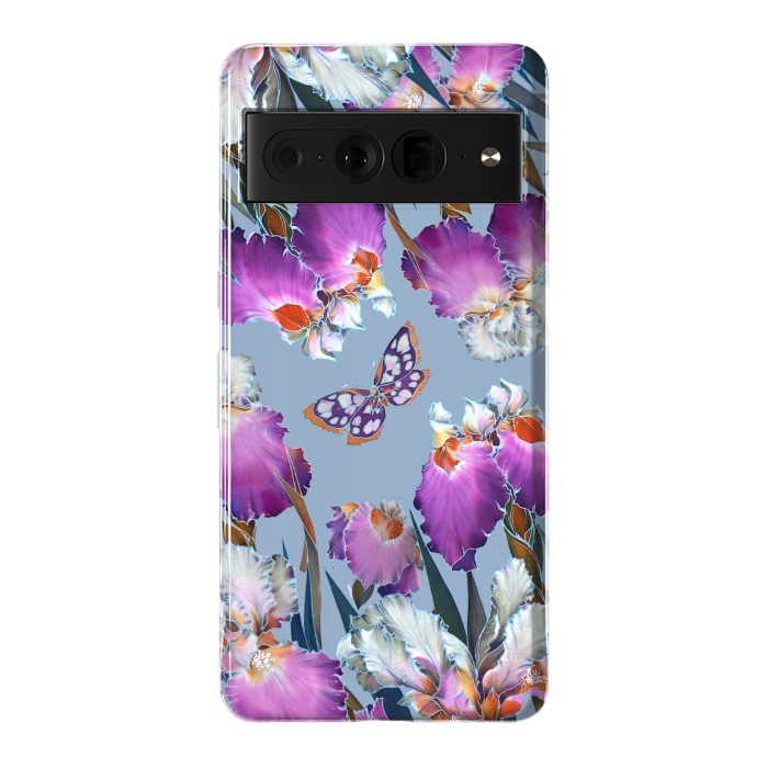 Pixel 7 Pro StrongFit purple lilac flowers by haroulita