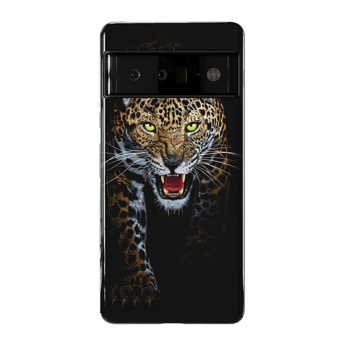 Pixel 6 Pro StrongFit Leopard in the shadows by Alberto