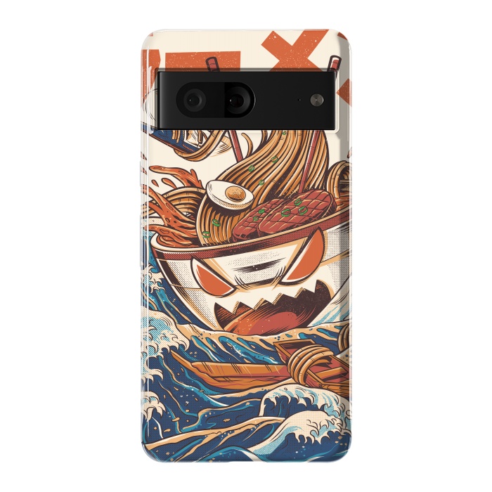Pixel 7 StrongFit The Great Ramen off Kanagawa by Ilustrata