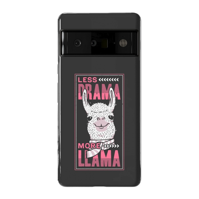 Pixel 6 Pro StrongFit Less Drama More Llama by eduely