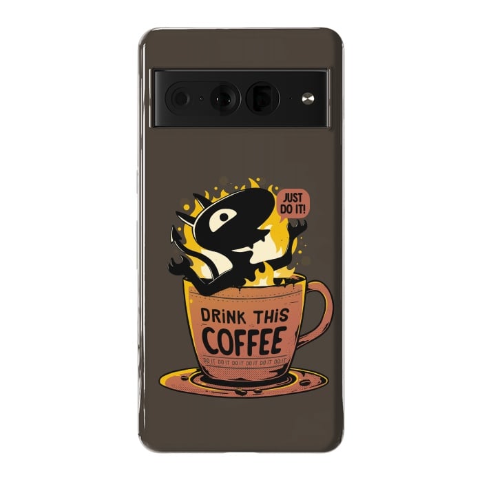 Pixel 7 Pro StrongFit Luci Coffee by eduely