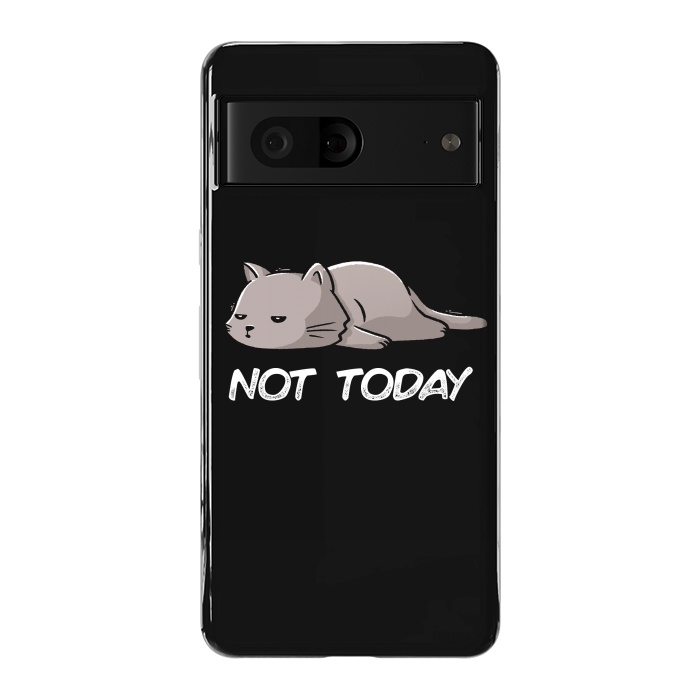 Pixel 7 StrongFit Not Today Cat by eduely