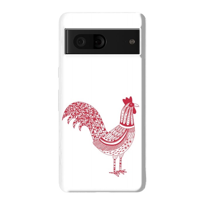 Pixel 7 StrongFit The Most Magnificent Rooster in the Chicken Coop by Nic Squirrell