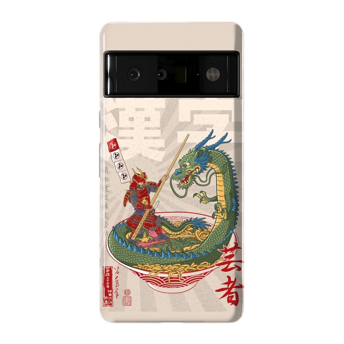Pixel 6 Pro StrongFit Samurai dragon ramen by Alberto