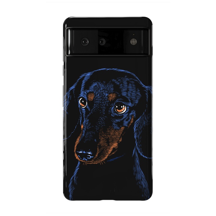 Pixel 6 StrongFit Dachshund puppies dog by Alberto