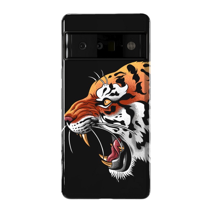Pixel 6 Pro StrongFit Tiger tattoo attack by Alberto