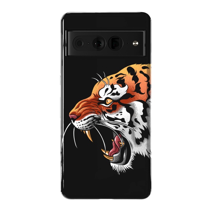 Pixel 7 Pro StrongFit Tiger tattoo attack by Alberto