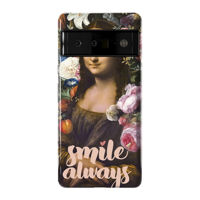 Pixel 6 Pro StrongFit Smile Always, Mona Lisa by amini54