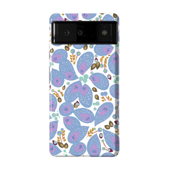 Pixel 6 StrongFit Paisley Blue by Josie