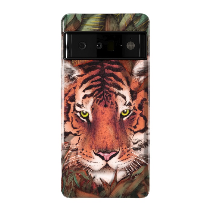 Pixel 6 Pro StrongFit Jungle Tiger Majesty Colour Version by ECMazur 