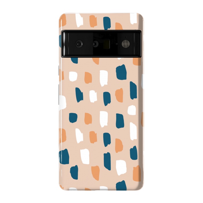 Pixel 6 Pro StrongFit Natural Terrazzo by Creativeaxle