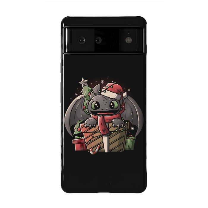 Pixel 6 StrongFit Dragon Anatomy Cute Funny Dragon Gift by eduely