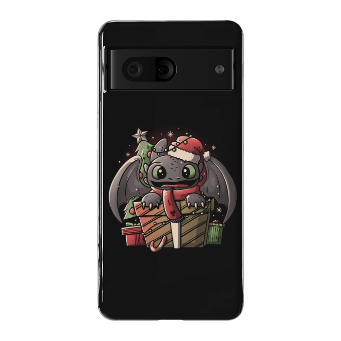 Pixel 7 StrongFit Dragon Anatomy Cute Funny Dragon Gift by eduely