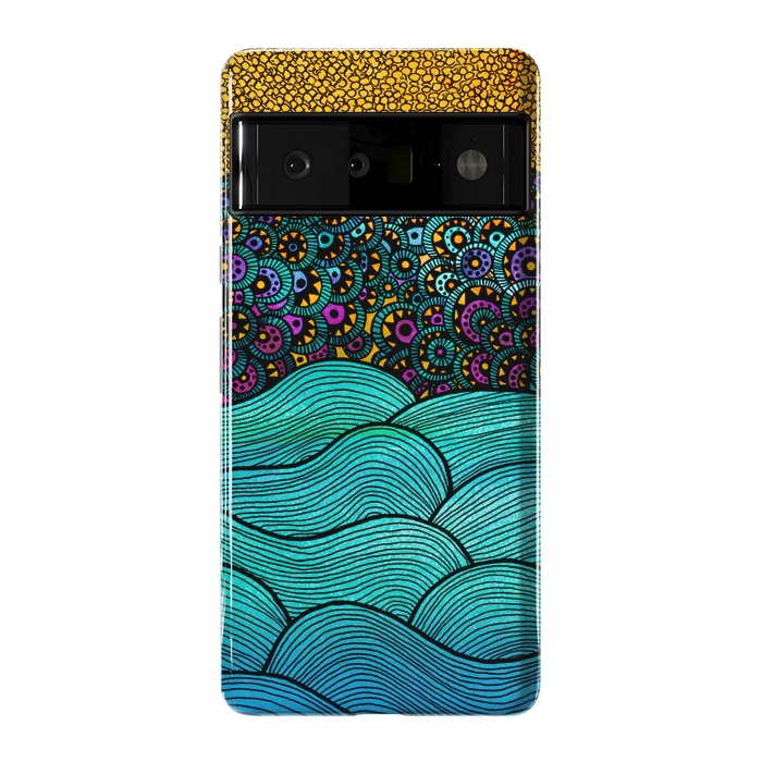 Pixel 6 Pro StrongFit oceania big by Pom Graphic Design