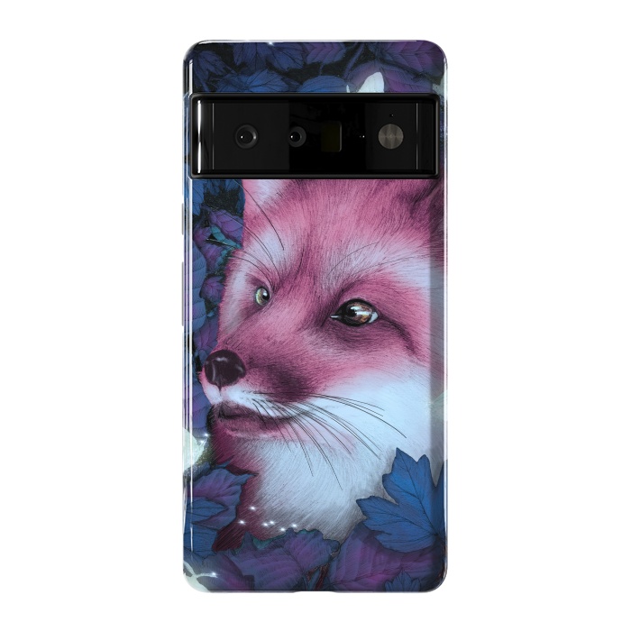 Pixel 6 Pro StrongFit Fox in the Midnight Forest by ECMazur 