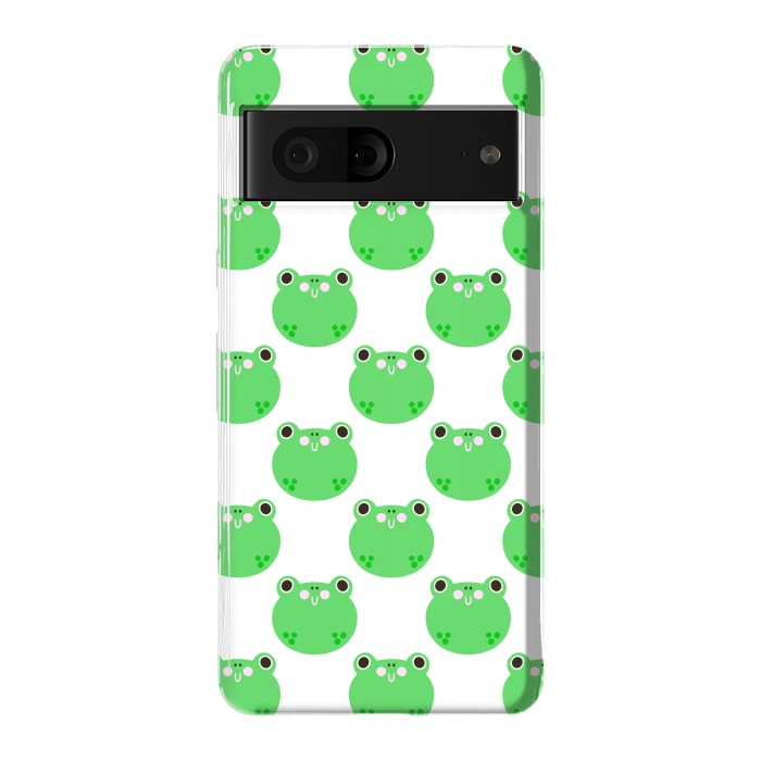 Pixel 7 StrongFit Happy Frogs by Sam Pernoski