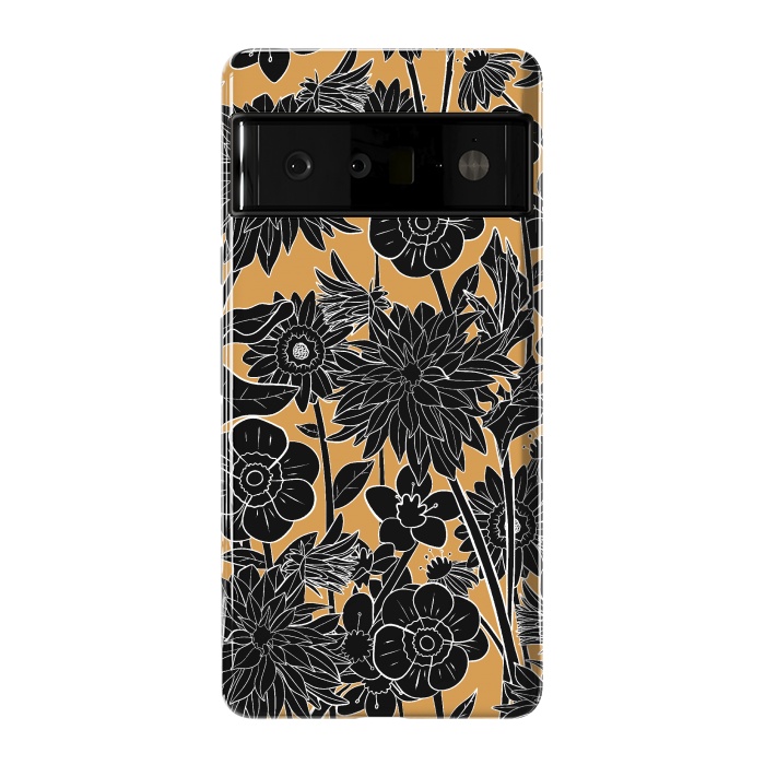 Pixel 6 Pro StrongFit Dark gold spring by Steve Wade (Swade)