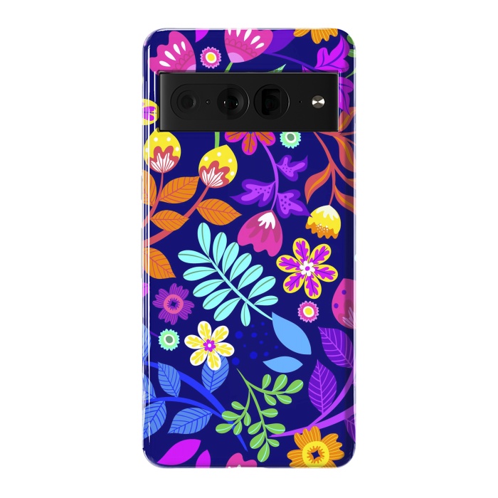 Pixel 7 Pro StrongFit Cute Flowers by ArtsCase