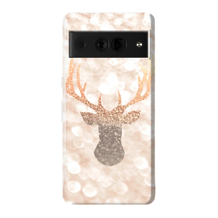 Pixel 7 Pro StrongFit CHAMPAGNER SANDY  STAG by Monika Strigel