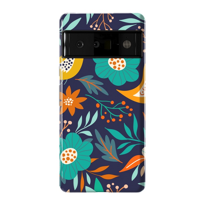 Pixel 6 Pro StrongFit Bird With Flowers by ArtsCase