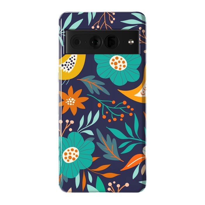 Pixel 7 Pro StrongFit Bird With Flowers by ArtsCase