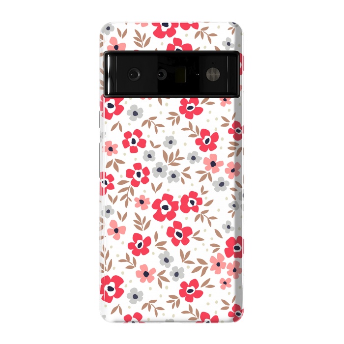 Pixel 6 Pro StrongFit Seamless Flowers ONE by ArtsCase