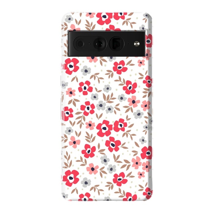 Pixel 7 Pro StrongFit Seamless Flowers ONE by ArtsCase