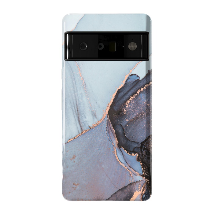 Pixel 6 Pro StrongFit Gray and Gold Paints by ArtsCase