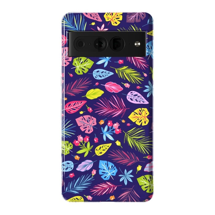 Pixel 7 Pro StrongFit Summer Coulored Floral Design by ArtsCase