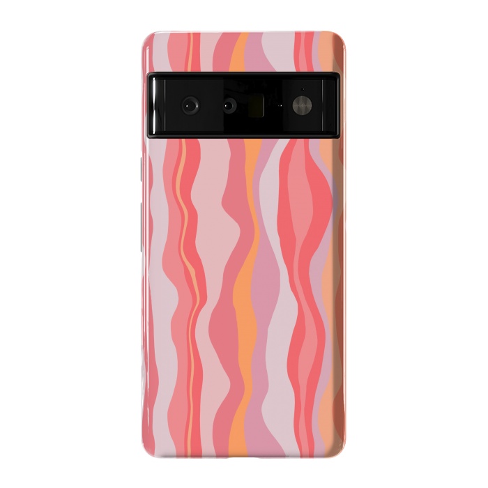 Pixel 6 Pro StrongFit Melted Marrakesh Stripes by Nic Squirrell