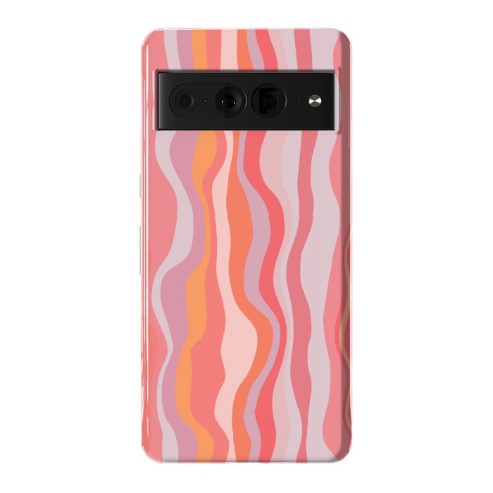 Pixel 7 Pro StrongFit Melted Marrakesh Stripes by Nic Squirrell