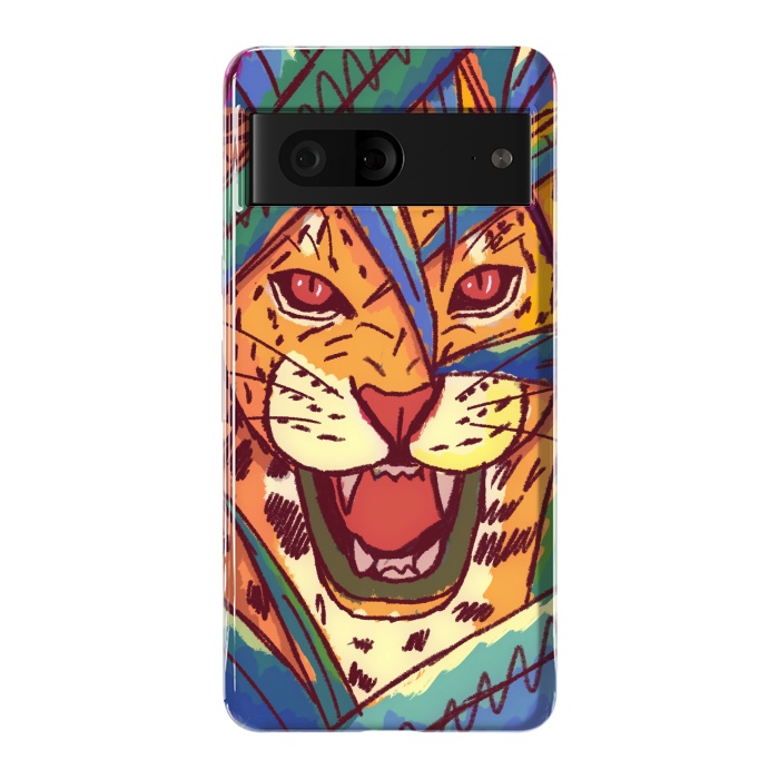 Pixel 7 StrongFit The jungle cat by Steve Wade (Swade)