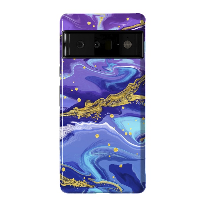 Pixel 6 Pro StrongFit Colorful Marble by ArtsCase