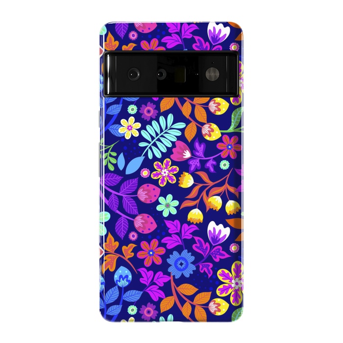Pixel 6 Pro StrongFit Cute Flowers I by ArtsCase