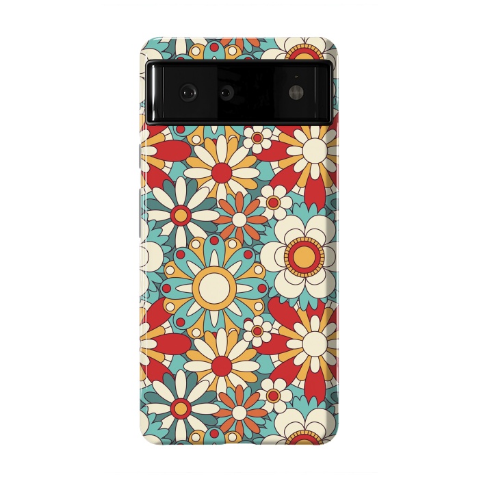 Pixel 6 StrongFit Spring Flowers  by ArtsCase