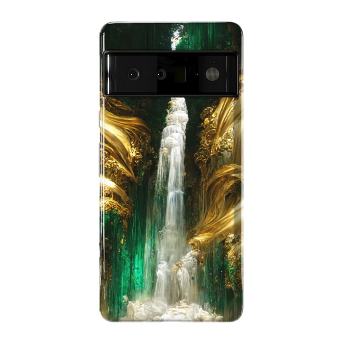 Pixel 6 Pro StrongFit sparkle waterfall by haroulita