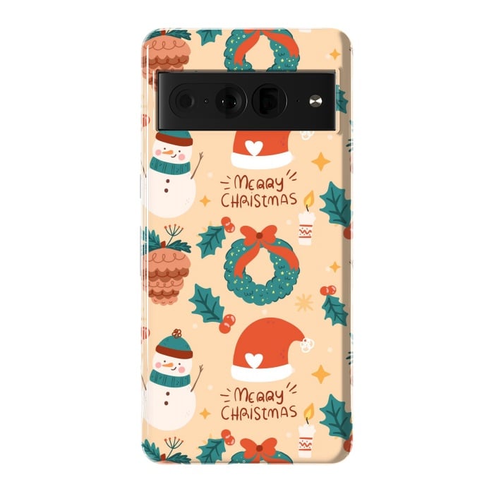 Pixel 7 Pro StrongFit Merry Christmas IV by ArtsCase