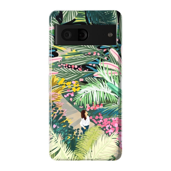 Pixel 7 StrongFit Bohemian Jungle by Uma Prabhakar Gokhale