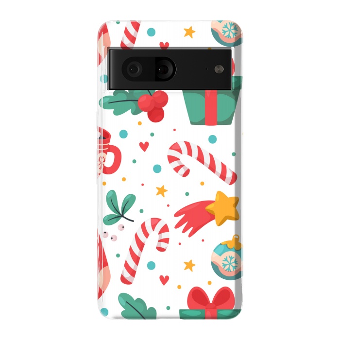 Pixel 7 StrongFit Christmas Pattern by ArtsCase