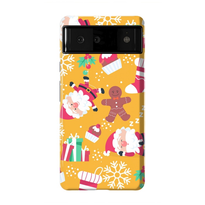 Pixel 6 StrongFit Cute Pattern for Christmas  by ArtsCase