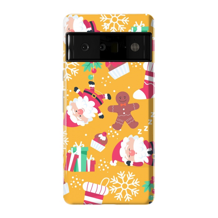 Pixel 6 Pro StrongFit Cute Pattern for Christmas  by ArtsCase