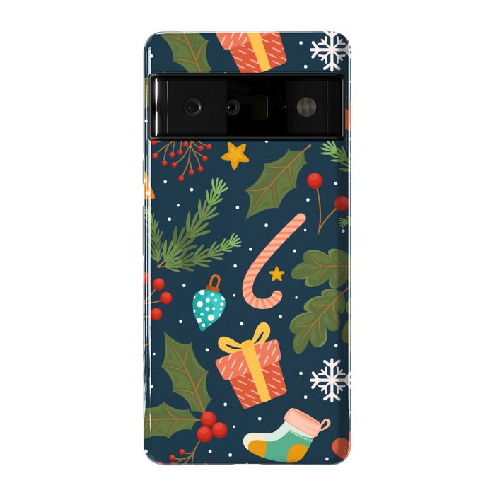 Pixel 6 Pro StrongFit Symbols for Christmas by ArtsCase