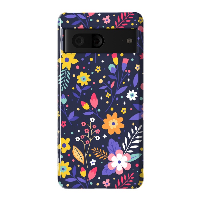 Pixel 7 StrongFit Beautifull Flowers with Vibrant Colors by ArtsCase