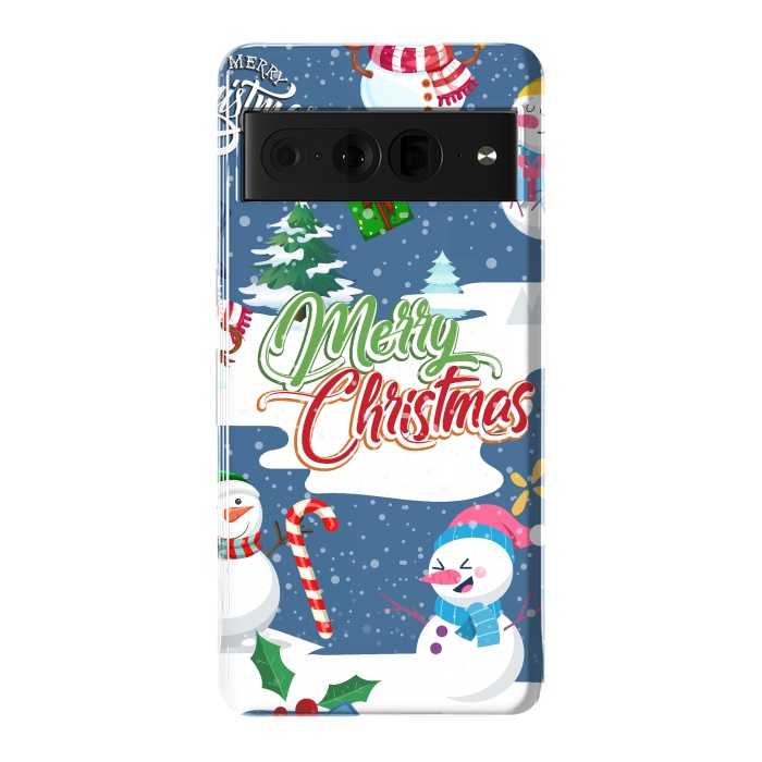 Pixel 7 Pro StrongFit Snowman 3 by Bledi