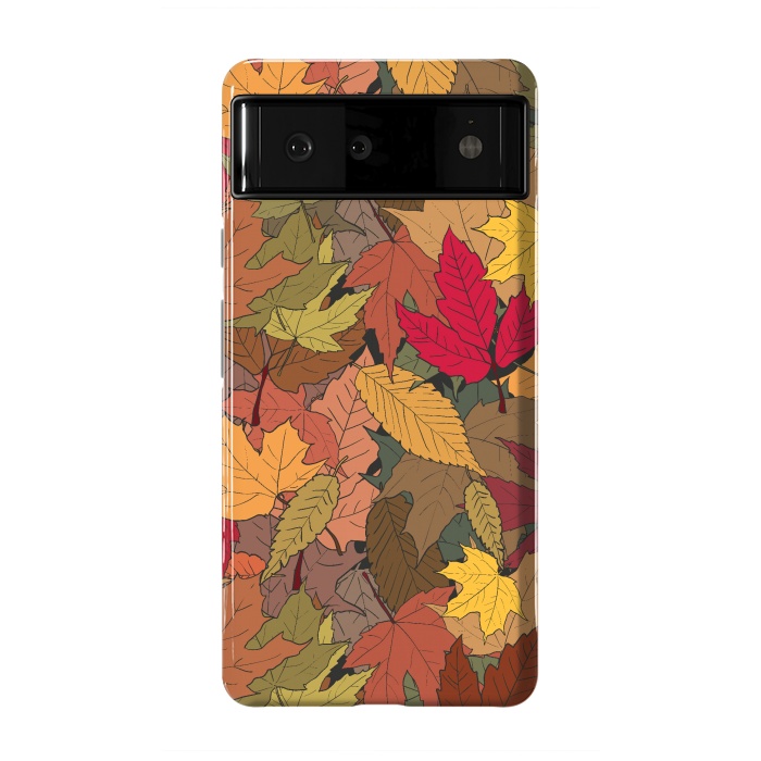 Pixel 6 StrongFit Colorful autumn leaves by Bledi